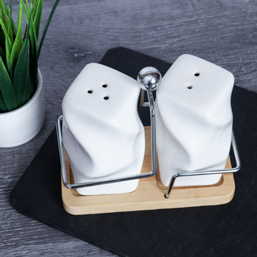 Набор для специй 2 предмета / UK-587 /уп 48/ на деревянной подставке - Галеонтрейд фото 12