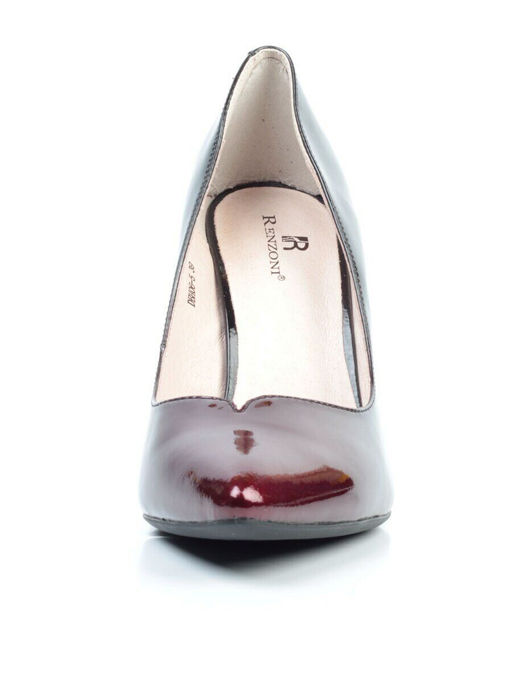 DBH06-5 RED/BLACK Туфли женские (натуральная кожа)