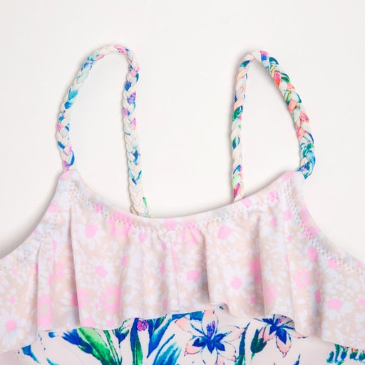 Купальник слитный детский MINAKU, с декором, рост 128-134 см