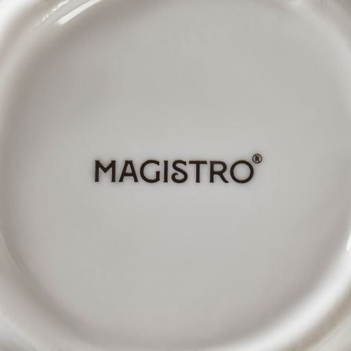 Салатник Magistro «Изобилие», 600 мл, d=20.5 см, фарфор, белый