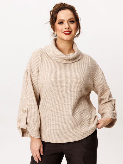 Джемпер Liona Style 885 карамель