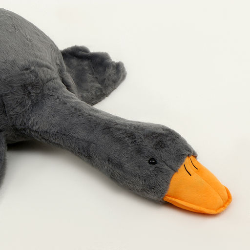 Мягкая игрушка Гусь, 110 см, цвет серый - Simaland фото 5