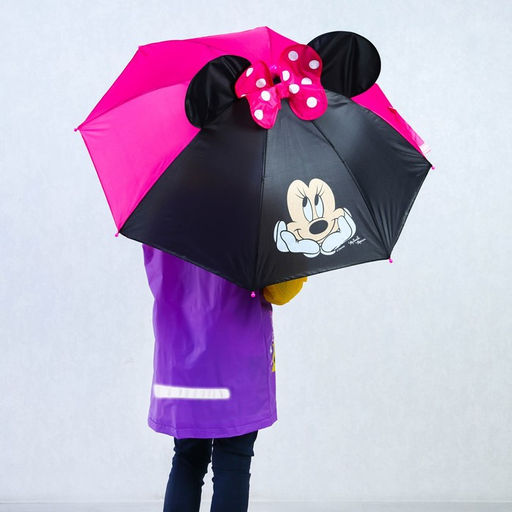 Зонт детский с ушами Минни Маус 70 см - Disney фото 8