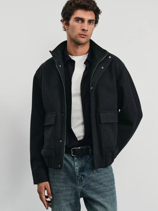 Куртка с воротником-стойкой / Zarina