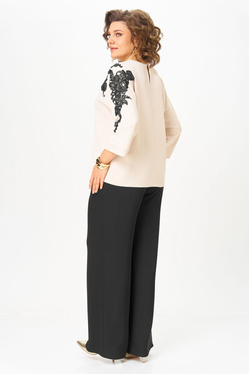 Костюм Rumoda 2278 бежевый, черный