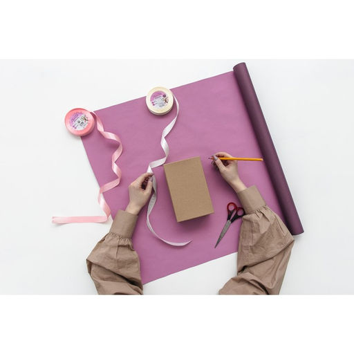 Цена за 2 шт. Лента атласная, 20 мм, 23±1 м, нежно-бежевая №02