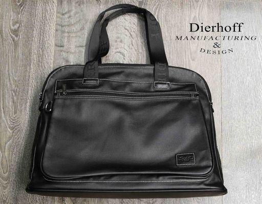 Мужская сумка из эко кожи Dierhoff ДМ 1572/1Блек