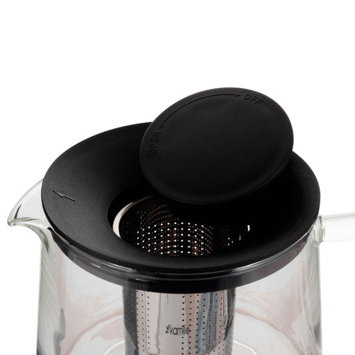 Чайник заварочный 600 мл стекло/пласт арт. 0776S