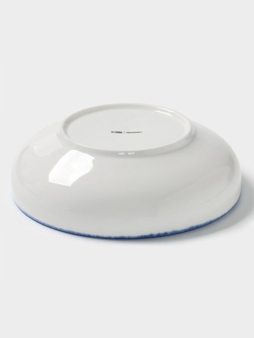 Глубокая тарелка Magistro Blue Lagoon, 1.55 л, d=22.5 см, фарфор, белая фото 4