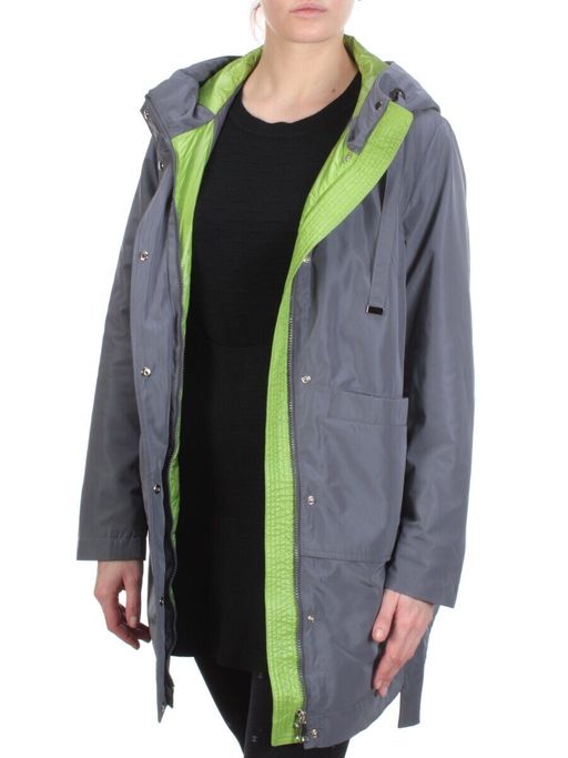 2192 DK. GRAY Пальто демисезонное женское Parten (50 гр. синтепон) - Fashion фото 7