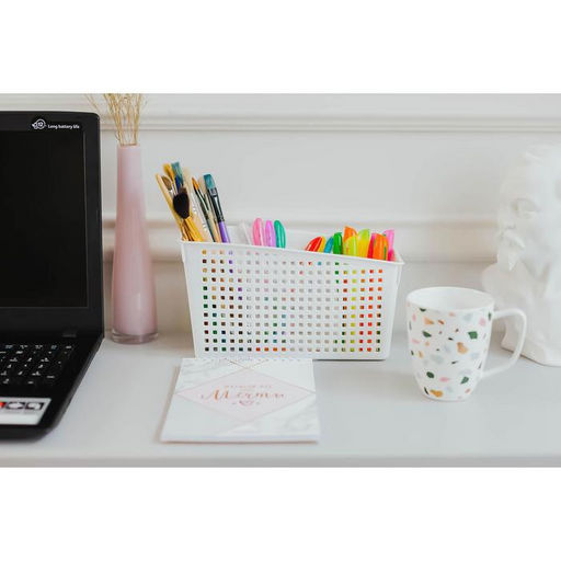 Органайзер Лофт с перегородками 245х95х140мм (белый) 632006 Виолет  фото 7