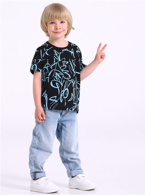 футболка 1ПДФК3585001н - Апрель фото 3