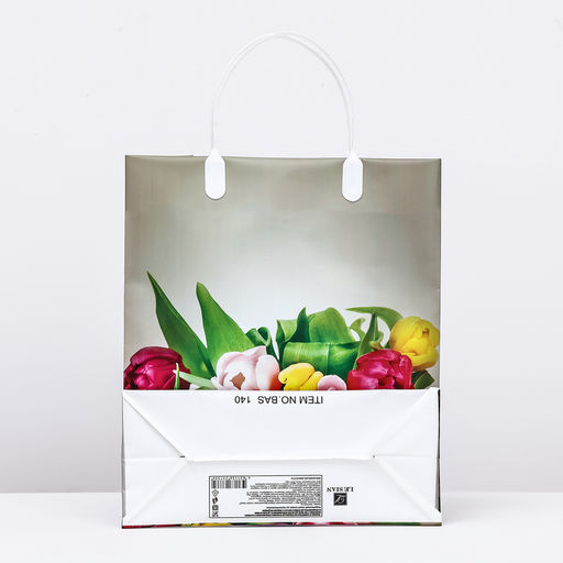 Цена за 10 шт. Пакет Букет, мягкий пластик, 26 x 23 см, 110 мкм - Simaland фото 2