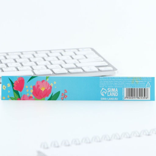 Цена за 2 шт. Ручка шариковая, синяя паста, 0.7 мм, корпус пластик 8 марта