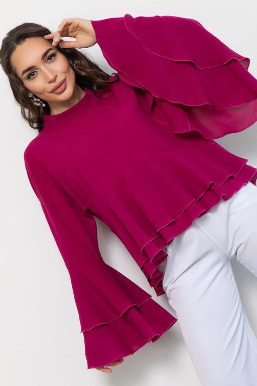 Туника Бабочка (бордовый)