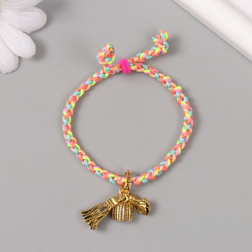 Браслет - талисман фэншуй «Косичка. Веник и совок», набор 5 шт., регулируемая длина