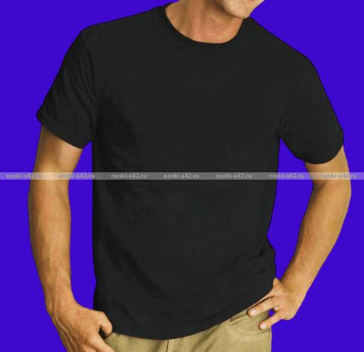 Цена за 5 шт. Футболки мужские классические однотонные