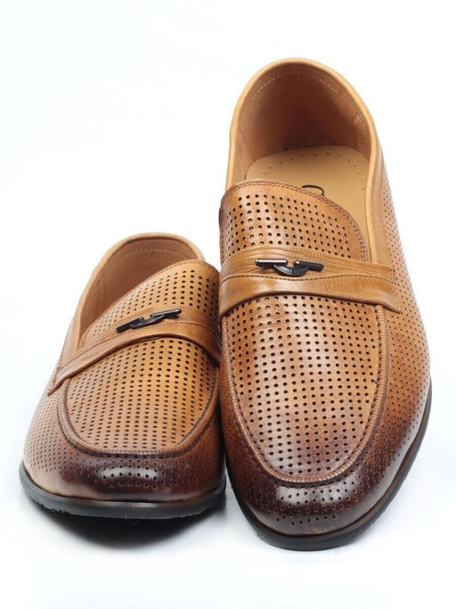 C152-3 BROWN Полуботинки мужские (натуральная кожа)