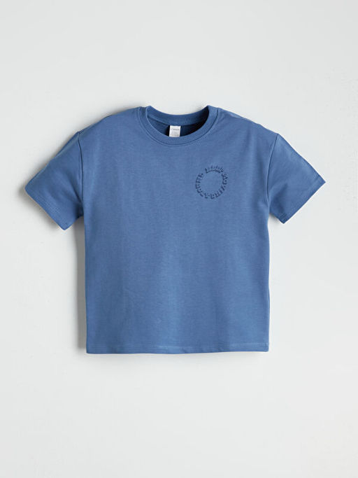 Bask?l? Erkek ?ocuk Ti??rt ve ?ort 2li