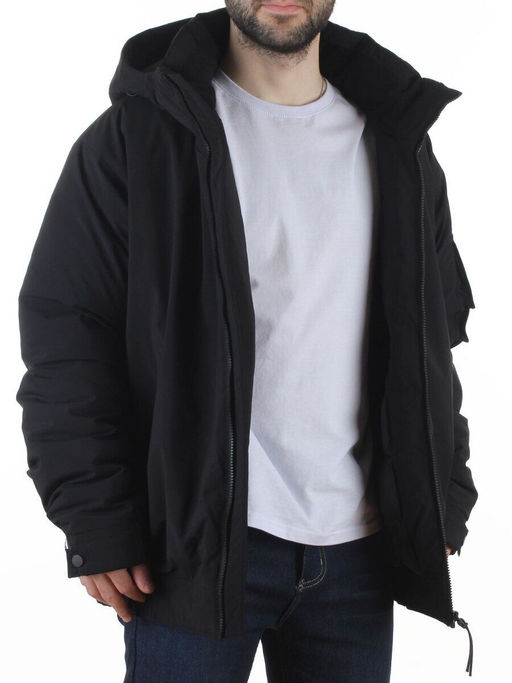 6317L BLACK Куртка мужская зимняя (200 гр. холлофайбер)
