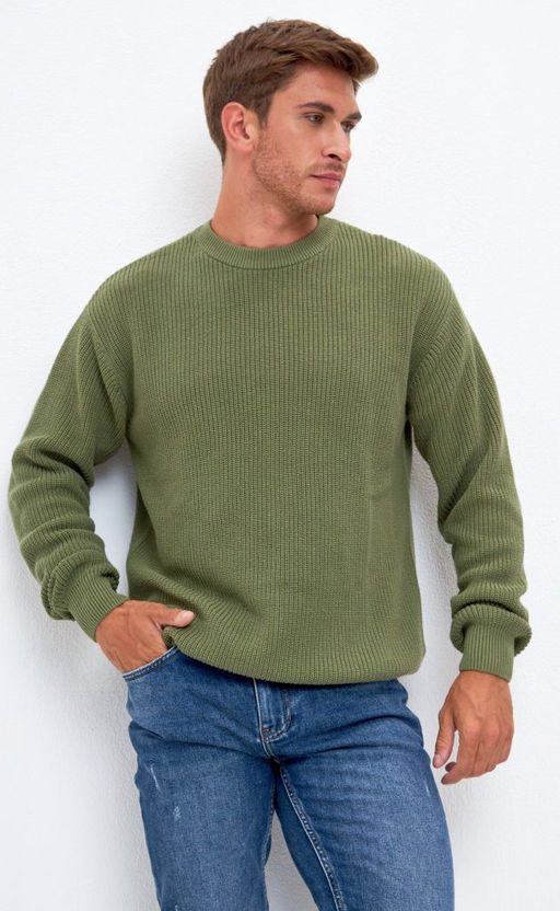 Джемпер P321-15612 olive - Primm фото 10