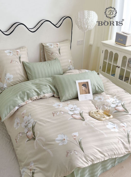 КПБ Boris Двусторонний Страйп-сатин BORDSS020 Семейный