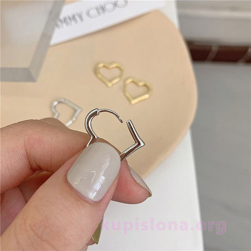 Серьги Gloss heart - Купи слона фото 3
