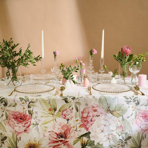 Скатерть Этель Tenderness 149х220 см, 100% хл, репс 210 г/м2  фото 6