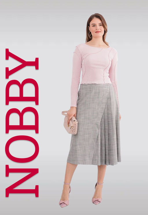 NOBBY, Юбка Ю37-319 (клетка)  фото 7