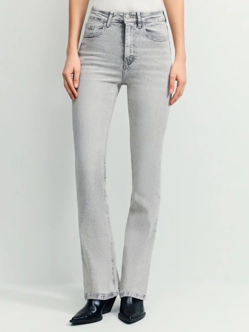 Джинсы bootcut с высокой посадкой / Zarina фото 3