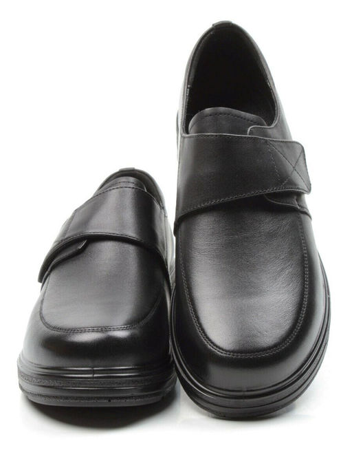 03-5072 BLACK Полуботинки женские (натуральная кожа)