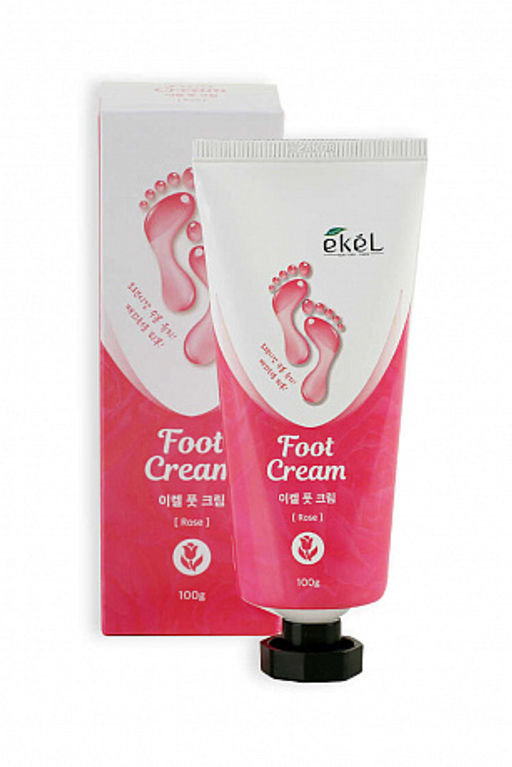 Ekel Foot Cream Rose, 100g - Крем для ног с розой