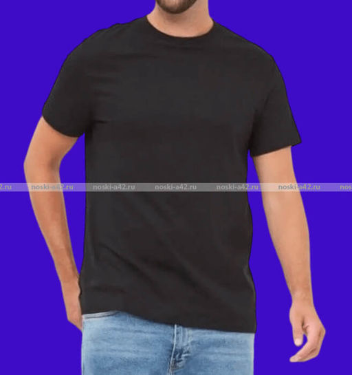 Цена за 5 шт. Футболки мужские классические однотонные