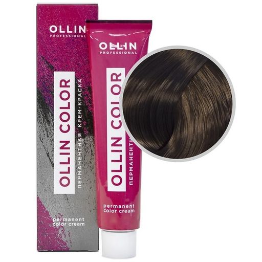 OLLIN COLOR 5/0 светлый шатен 100 мл Перманентная крем-краска для волос