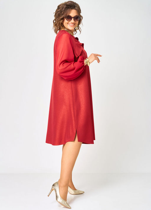 Платье EVA GRANT 7322 А красный