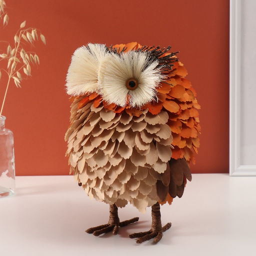 Фигурка «Сова пучеглазая», 20×19×30 см