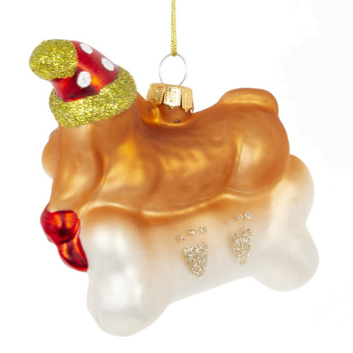 Новинка Украшение новогоднее "Собачка", L10 W4 H9,5 см