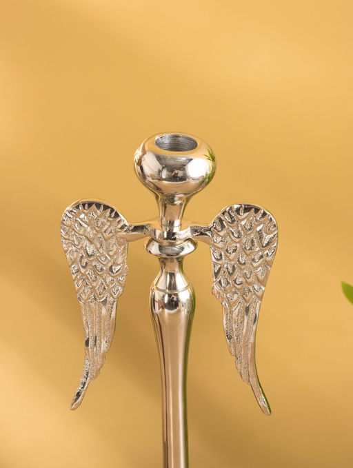 Подсвечник Ангел, 12?12?39 см, алюминий