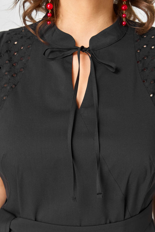 Платье EVA GRANT 7297 черный