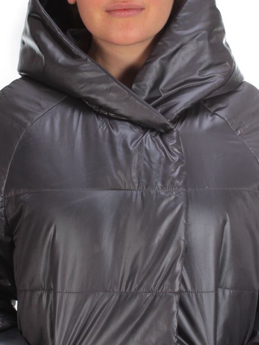 21085 GREY Куртка зимняя двухсторонняя женская облегченная SNOW CLARITY - Fashion фото 10