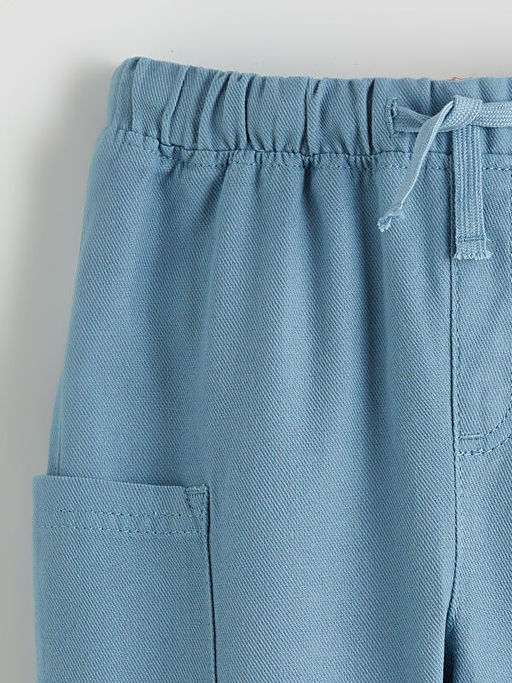 Beli Lastikli Keten Kar???ml? Erkek ?ocuk Pantolon