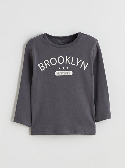 Brooklyn Bask?l? Erkek Bebek Pijama Tak?m
