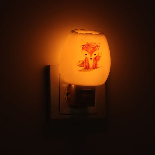 Светильник «Лисичка» 1×7 Вт Е11 белый 6×7×12 см