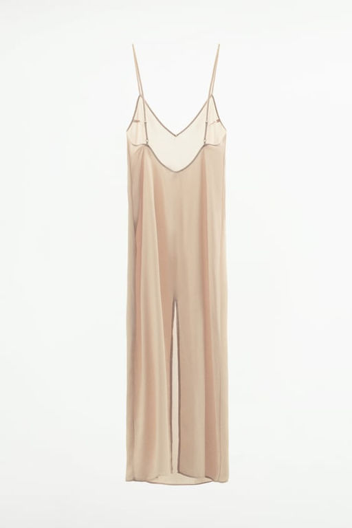 LONG SLIP DRESS - Zara фото 12