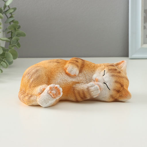 Фигурка полистоун TAKE IT EASY «Котик лежебока», 17×11×6 см