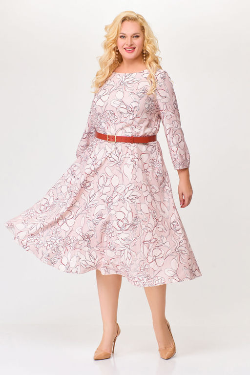 Блуза Swallow 803.2 черный+серебряный узор фото 890