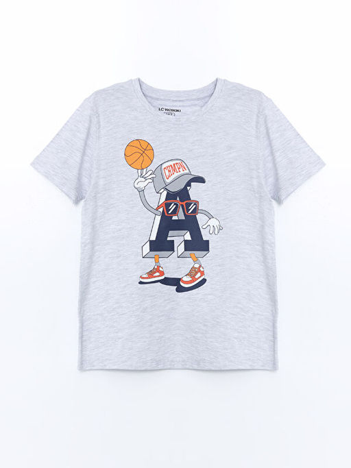 Bisiklet Yaka Erkek ?ocuk ?ortlu Pijama Tak?m?