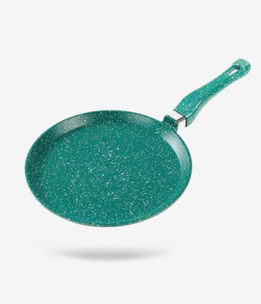 Блинная сковорода 24 см, изумрудная