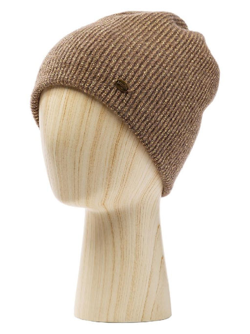 Шапка жен. кид-мох+альп+шерсть LB-N88037A taupe - Labbra фото 5