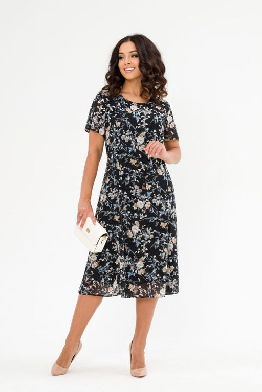 Платье с жакетом Марселла (50-56) - Serenada фото 9